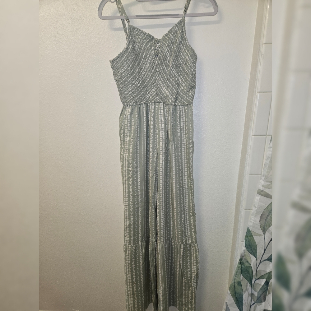 Sincerely Jules Gray Patterned Maxi Dress